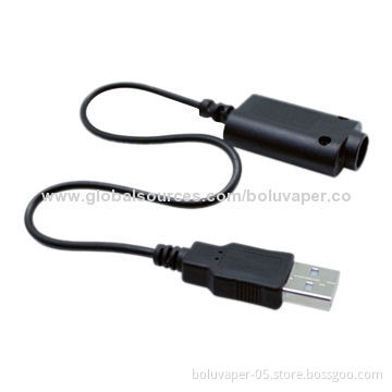 Popular Electronic Cigarette Cable USB Charger with CE/RoHS Mark
